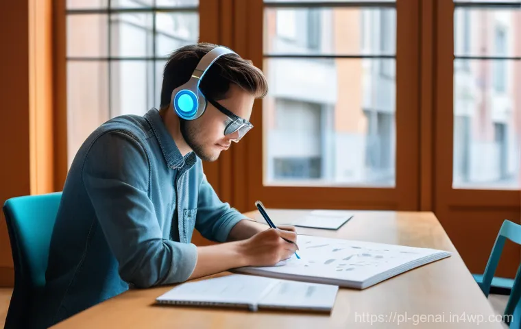 생성형 AI의 위험 요소 및 대응 전략 - **Prompt 1: AI Misinformation - The Subtle Glitch**
    "A sleek, minimalist humanoid robot with a n...