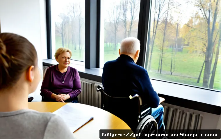 AI의 사회적 합리성 확보 방안 - Photorealistic modern public consultation in Warsaw, Poland, diverse Polish citizens including an ol...
